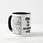 Das ist mein Camping Tasse lustige Camping Tasse K (Vorderseite Links)