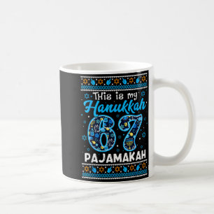 Das ist mein Chanukka 67 Pajamakah für jüdische Ch Kaffeetasse