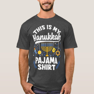 Das ist mein Chanukka-Schlafanzug Coole Chanukka- T-Shirt