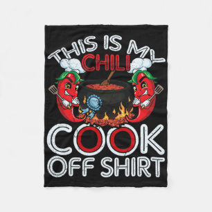 Das ist mein Chili-Koch-Wettbewerb-Shirt Mexikanis Fleecedecke