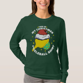 DAS IST MEIN CHRISTMAS PICKLEBALL SHIRT