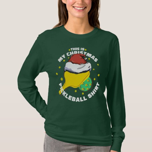 DAS IST MEIN CHRISTMAS PICKLEBALL SHIRT (Vorderseite)