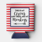 Das ist mein Circus Can Cooler Dosenkühler (Vorderseite)