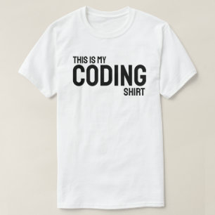Das ist mein Coding-Shirt T-Shirt