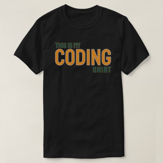 Das ist mein Coding-Shirt T-Shirt (Design vorne)