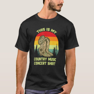 Das ist mein Country Music Konzert Vintag südlich T-Shirt