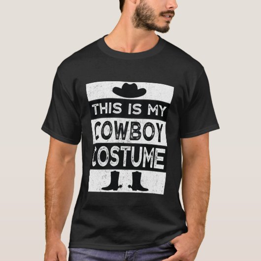 Das ist mein Cowboy-Kostüm-Western T-Shirt (Vorderseite)