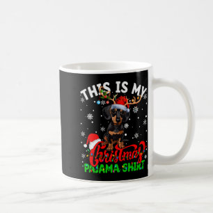 Das ist mein Dachshund Hund hässliches Weihnachten Kaffeetasse