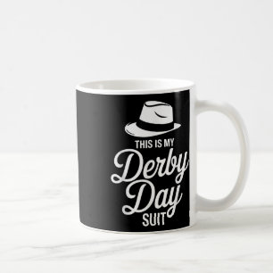 Das ist mein Derby Day Anzug Funny Fedora Style Kaffeetasse