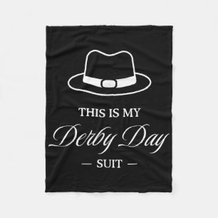 Das ist mein Derby Day Anzug - Racing Funny Der Fleecedecke