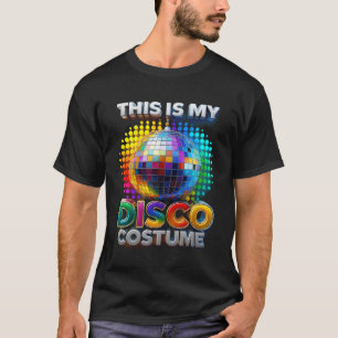Das ist mein Diskothek-Rainbow-Spiegelball-Party T-Shirt