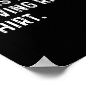 Das ist mein Driving Range-Shirt - Golf Golfer Gol Poster (Ecke)