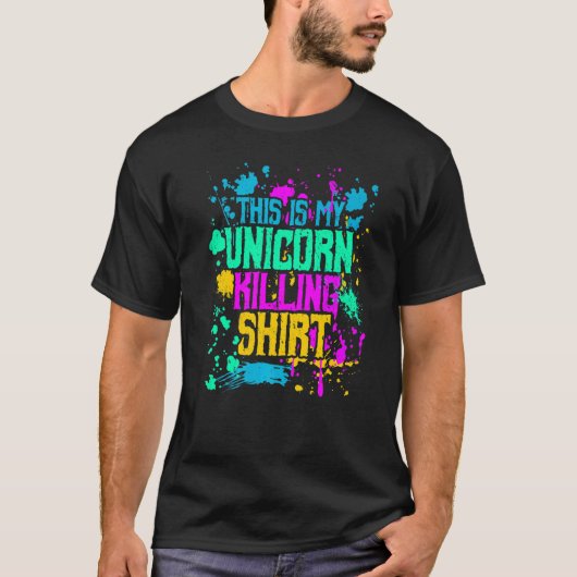 Das ist mein Einhorn, der Shirt Rainbow Unicorn H (Vorderseite)
