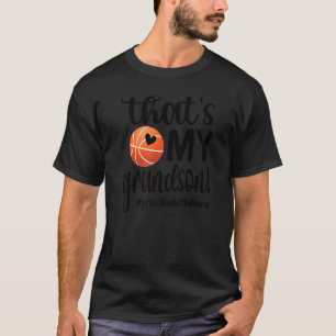 Das ist mein Enkel Basketball Nana Basketball Gran T-Shirt