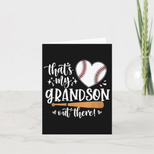 Das ist mein Enkel da draußen Baseball 1 Karte