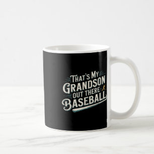 Das ist mein Enkel, der Baseball-Großmütter-Tag Kaffeetasse