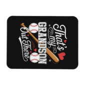 Das ist mein Enkel dort Baseball Magnet (Horizontal)