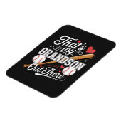 Das ist mein Enkel dort Baseball Magnet (Linke Seite)
