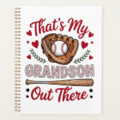 Das ist mein Enkel dort Baseball-Oma Planer (Vorderseite)