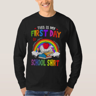 Das ist mein erster Schultag zurück zur Schule T-Shirt