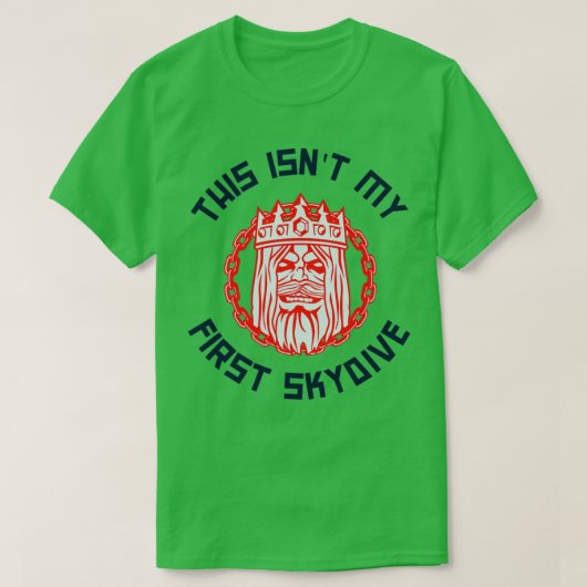 Das ist mein erster Skydive T-Shirt (Design vorne)