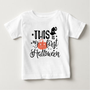 Das ist mein erstes Halloween-Pumpkin-Baby Baby T-shirt