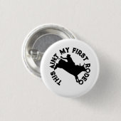 Das ist mein erstes Rodeo Button (Vorne & Hinten)