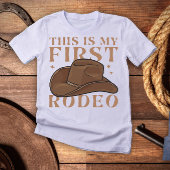 Das ist mein erstes Rodeo Funny Bullfighter-Sprich T-Shirt