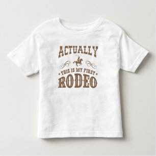 Das ist mein erstes Rodeo Kleinkind T-shirt