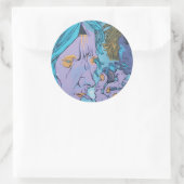 Das ist mein F-Cick-Lighter Runder Aufkleber (Tasche)