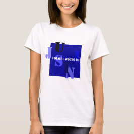 Das ist mein farbiger T - Shirt