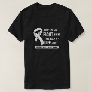 Das ist mein Fight Lung Cancer Awareness T-Shirt