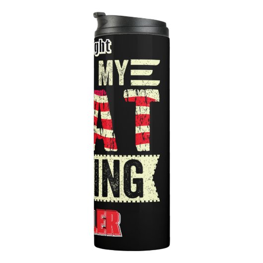 Das ist mein Fleischgeruch Thermosbecher (Nach rechts gedreht)