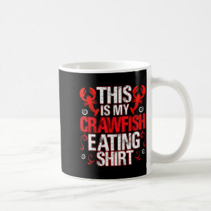 Das ist mein Flusskrebs-Ess-Shirt Lustiges Flusskr Kaffeetasse