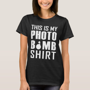 Das ist mein Foto Bomb Shirt Funny Fotograf