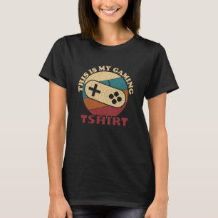Das ist mein Gaming-T-Shirt, lustiges Gamer-Gesche T-Shirt