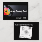 Das ist mein Geburtstag Bruh Mitteilungskarte (Vorne/Hinten)