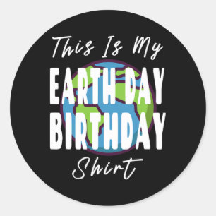 Das ist mein Geburtstagsgeburtstag Shirt - Mutter Runder Aufkleber