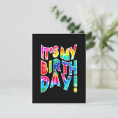 Das ist mein Geburtstagsgeschenk Dankeskarte (Stehend Vorderseite)