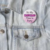 Das ist mein Geburtstagsknopf Button (Beispiel)