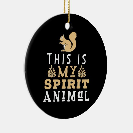 Das ist mein Geist Keramik Ornament (Rechts)