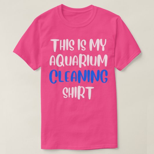 Das ist mein Geschenk über das Aquarium, um den Fi T-Shirt (Design vorne)