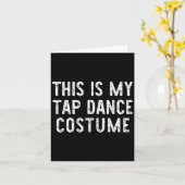 Das ist mein Gestochen Tanzkostüm Halloween Easy D Karte (Gelbe Blume)