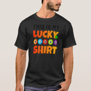 Das ist mein Glück Bingo Shirt Bingo Player Funny