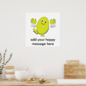 Das ist mein Glück....... Poster (Küche)