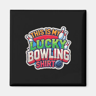 Das ist mein glücklicher Bowling-Entwurf für Männe Magnet