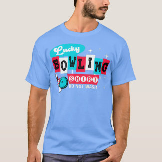 Das ist mein Glücklicher Bowling Nicht waschen T-Shirt