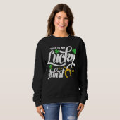 Das ist mein glücklicher Funny St Patrick's Day Sweatshirt (Vorne ganz)