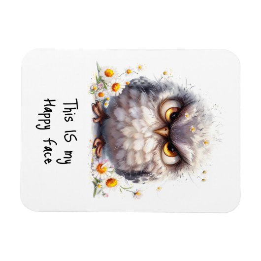 Das ist mein glücklicher Grumpy Bird Kühlschrank Magnet (Horizontal)