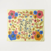 Das ist mein glücklicher Ort groß Wandteppich (Vorderseite (Horizontal))